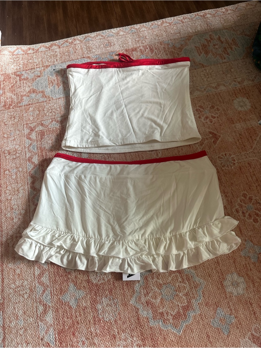 NWT I.AM.GIA Michelle skort Michelle boob tube top SET size large preppy sporty - Picture 13 of 13
